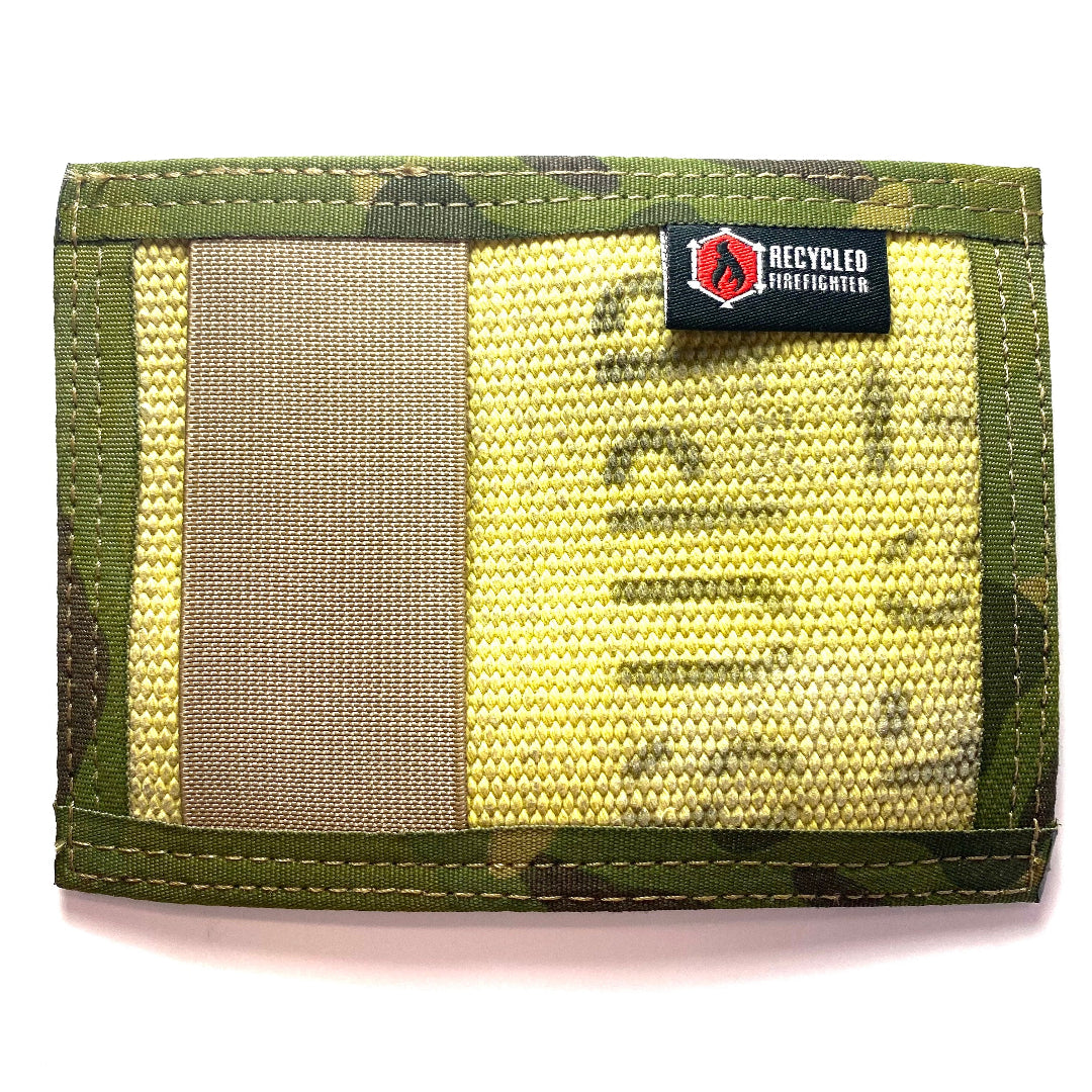 Rookie Wallet - Firehose Edition Recycledfirefighter Yellow and Tropic