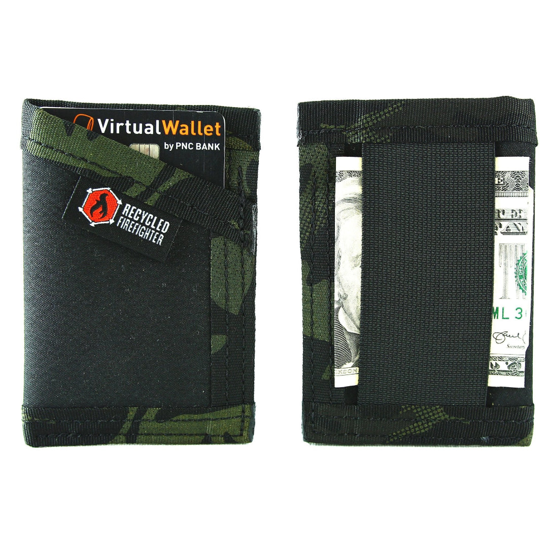 Sergeant Wallet - Hypalon Edition Recycledfirefighter Black & Multicamblack Hypalon