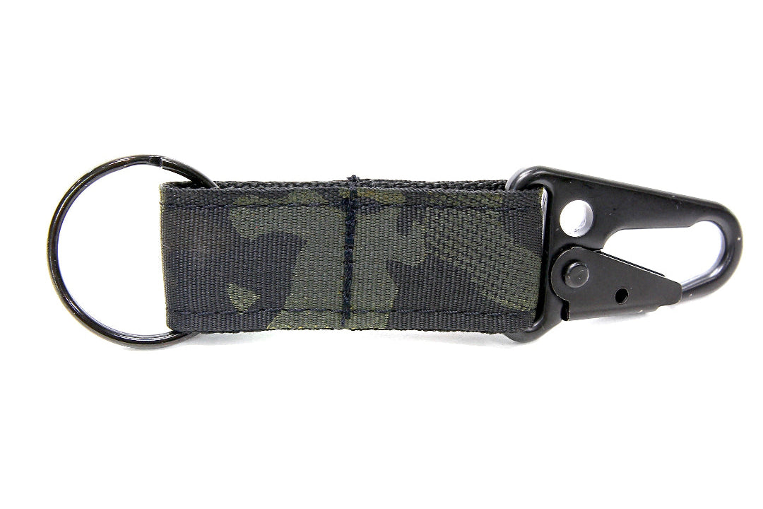 The Chauffeur - Durable keychain clip Recycledfirefighter in Multicamblack