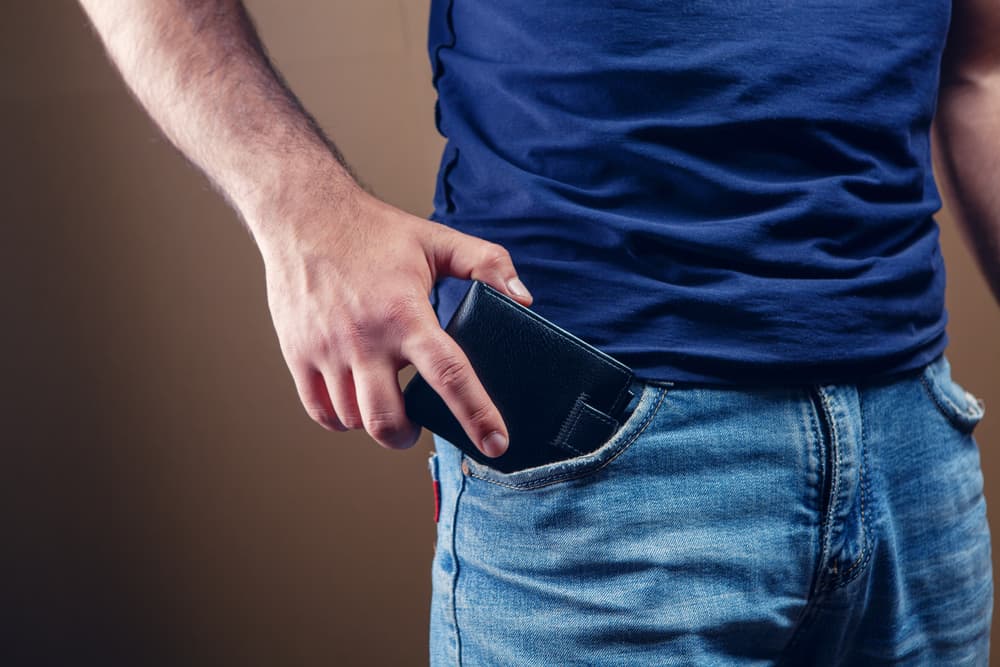 What is a front pocket wallet