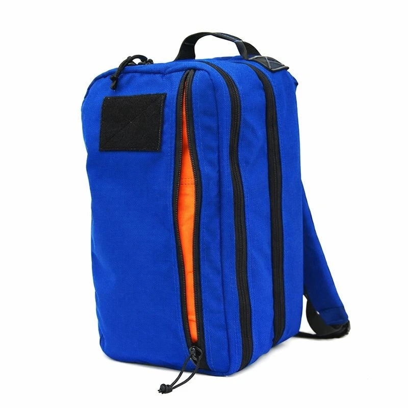 12 Hour Plus Backpack from Recycled Firefighter featuring 12 hr plus royal blue. Durable gear designed for first responders and tactical professionals.