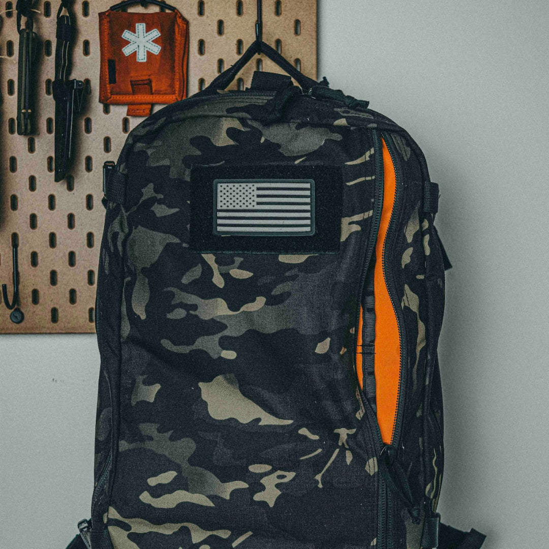 Recycled Firefighter presents the 24 Hour PLUS Backpack 500D in MCAMBLK. Professional design meets everyday durability.