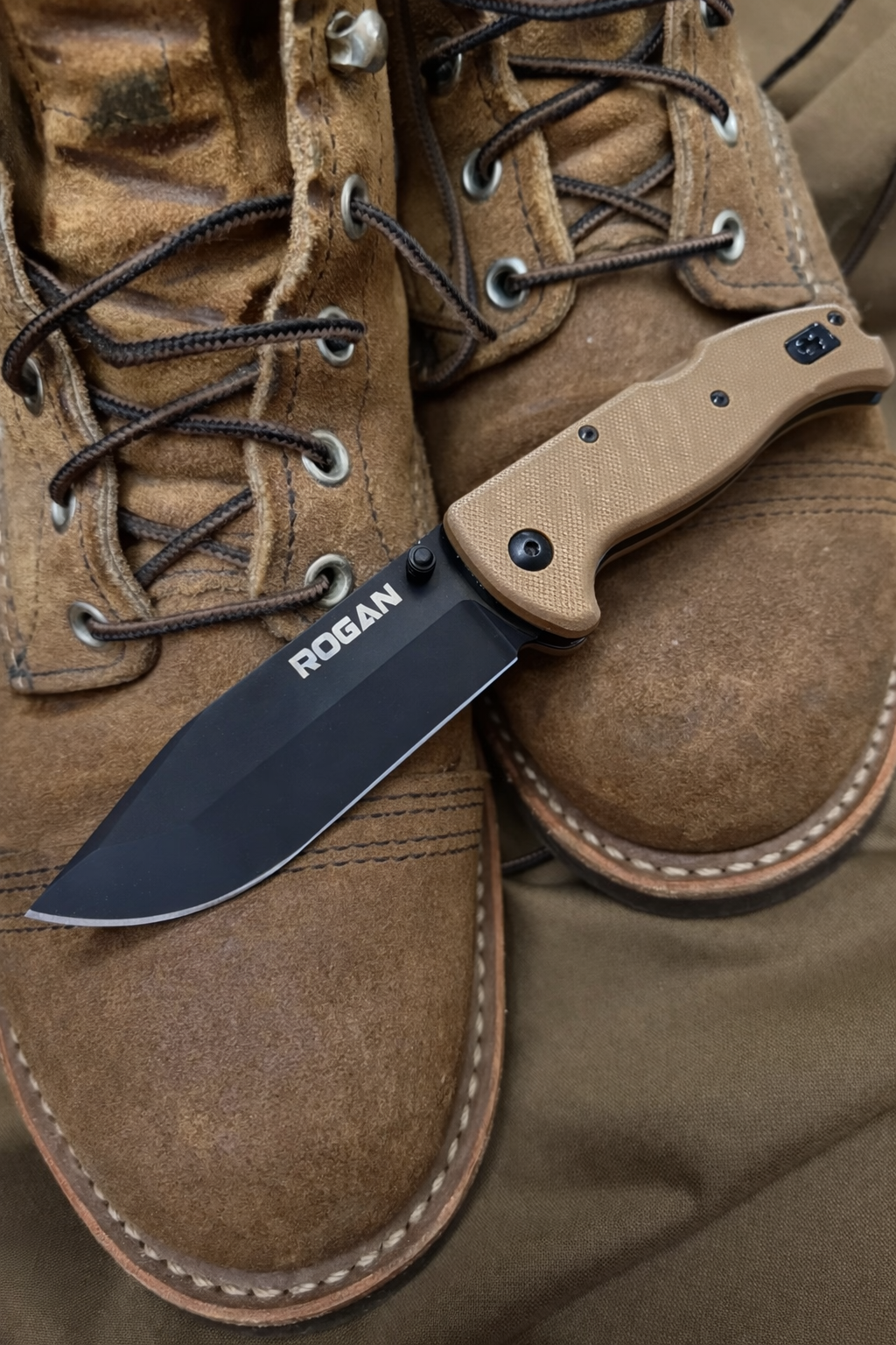 ROGUE Folding Knife-Gen 1 (Coyote/Black)