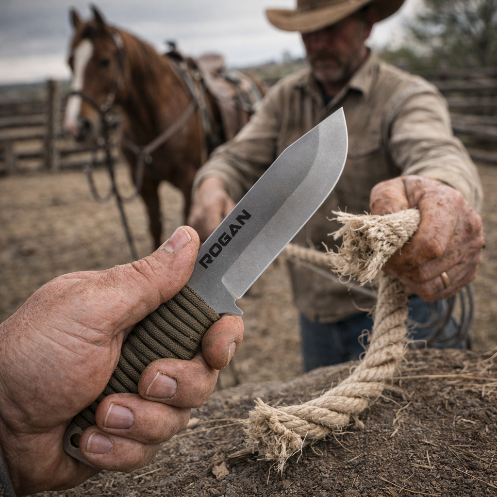 RFK-PRO Comes with sheath and belt clip.