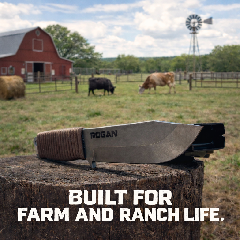 RFK-PRO Comes with sheath and belt clip.