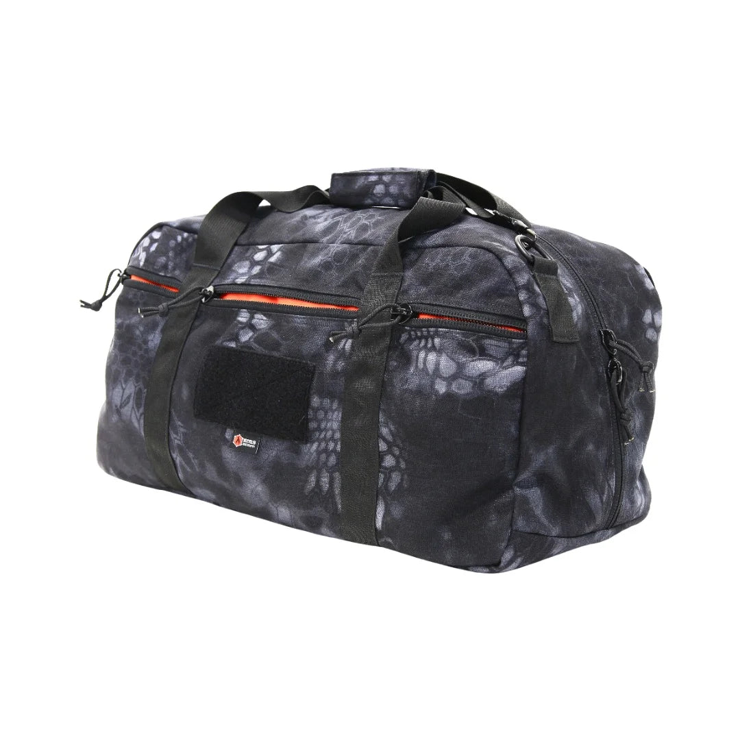 Recycled Firefighter's typhon 72-Hour 1000D Cordura Duffle Bag. Quality tactical gear built for demanding professional use.