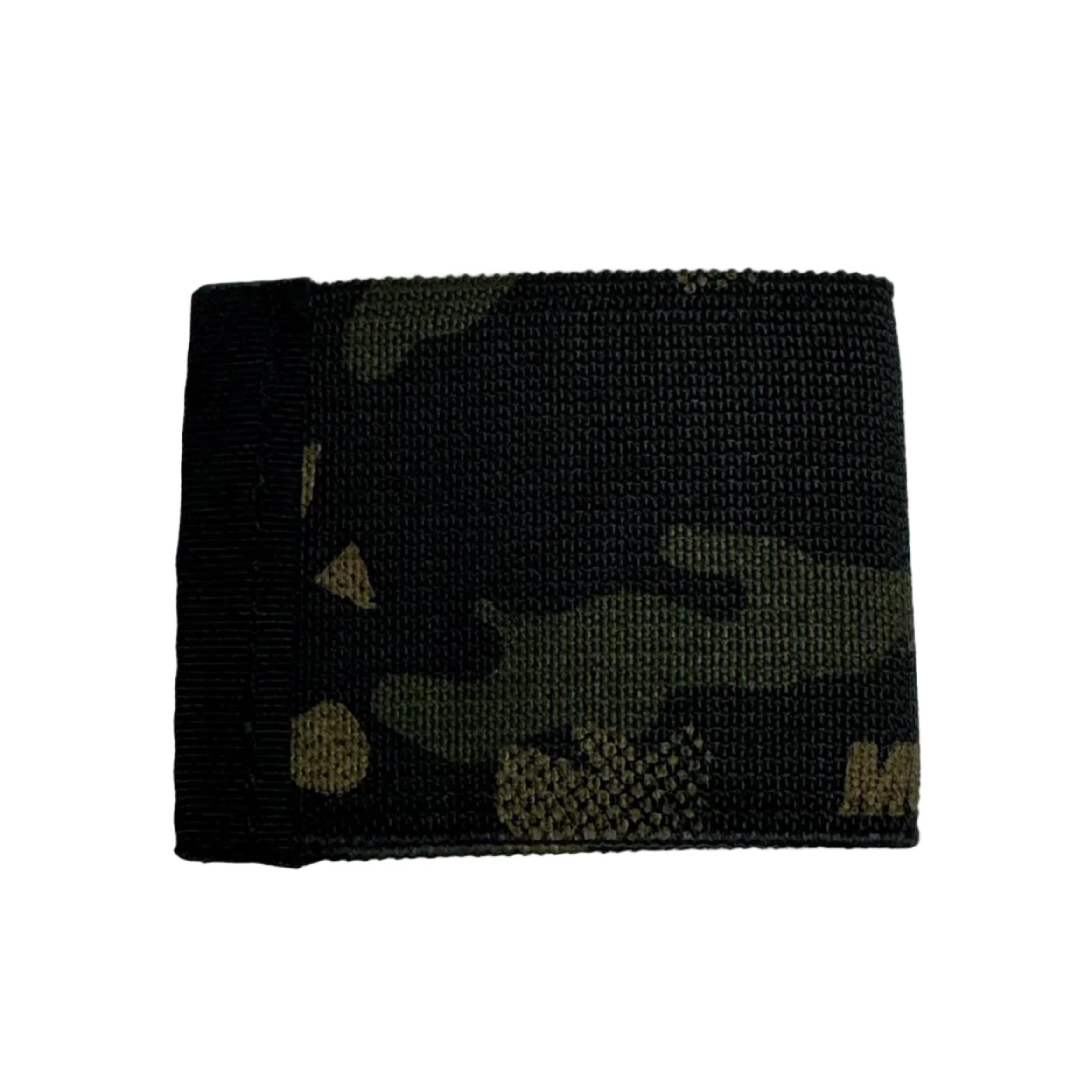 Minimalist Elastic Card Band Wallet by Recycled Firefighter - slim USA-made EDC card holder with elastic band.