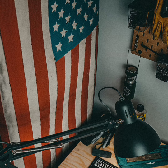 American Flag - Fire Hose