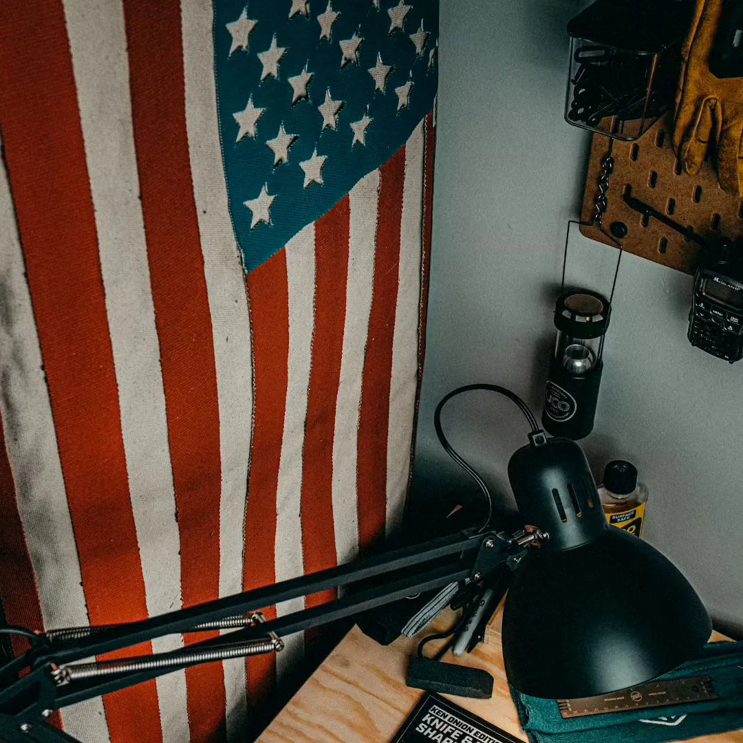 Recycled Firefighter's American Flag - Fire Hose American Flag Fire Hose. Quality tactical gear built for demanding professional use.