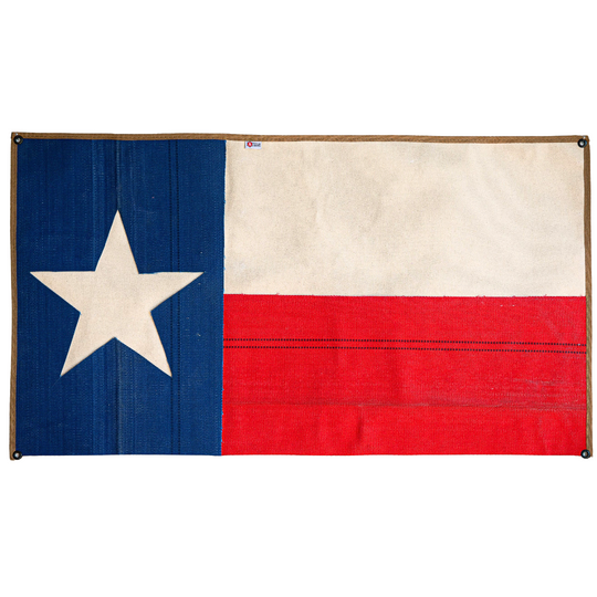 American Flag - Fire Hose - Texas State with white background Recycled Firefighter