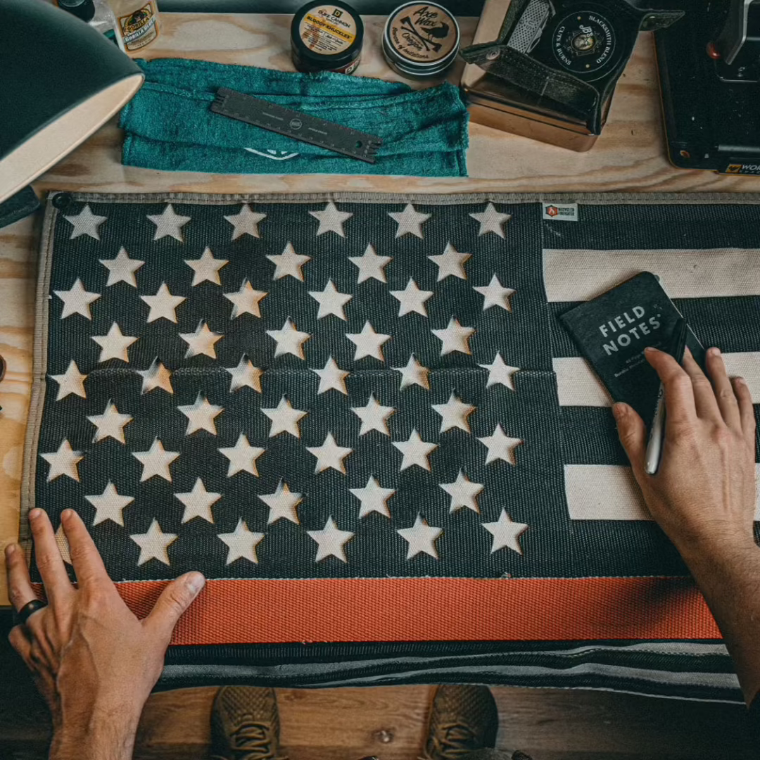 American Flag - Fire Hose - Thin Red Line