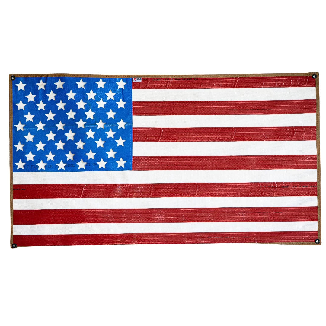 Recycled Firefighter's American Flag Rubber Fire Hose Waterproof in American Flag - Rubber Fire Hose - Waterproof. Built tough for demanding professional and tactical applications.