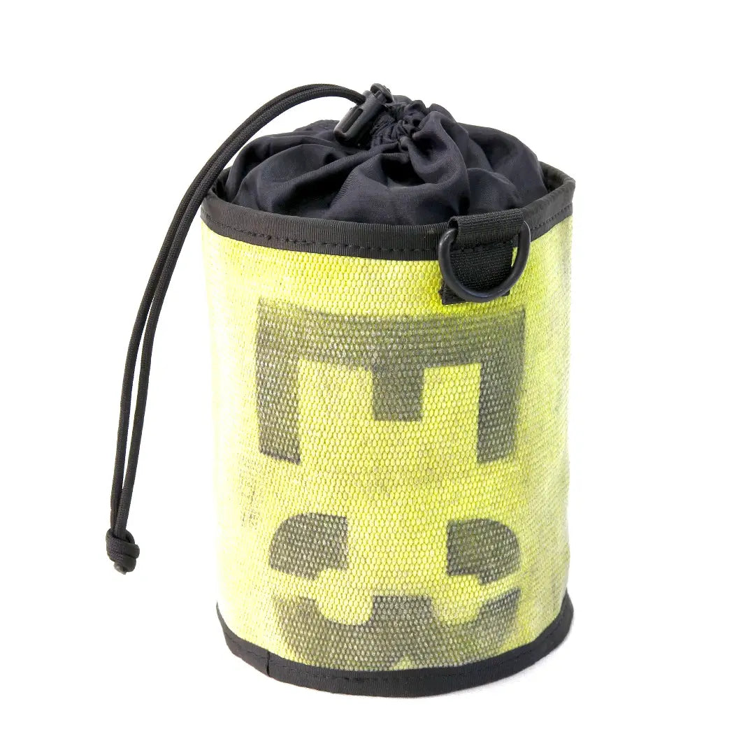 Recycled Firefighter presents the Ammo/Gear Bag in yellow & black 7inch. Professional design meets everyday durability.