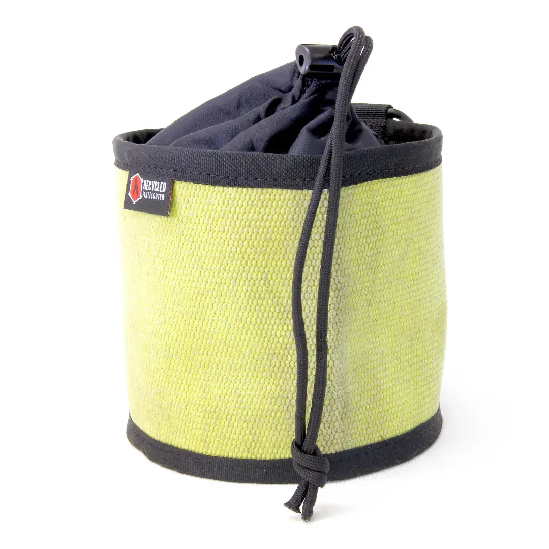 The yellow & black 5inch edition Ammo/Gear Bag from Recycled Firefighter. Tactical quality designed for demanding professionals.