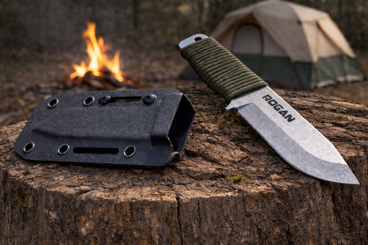 RFK-PRO Comes with sheath and belt clip.