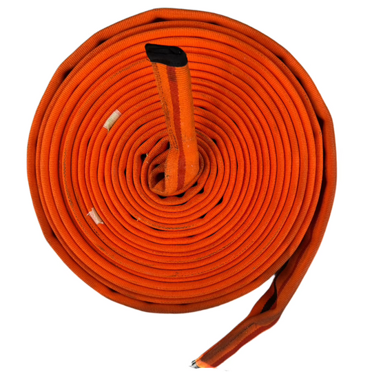 Battle Rope Battalion Blitz 50FT red color with white background Recycled Firefighter