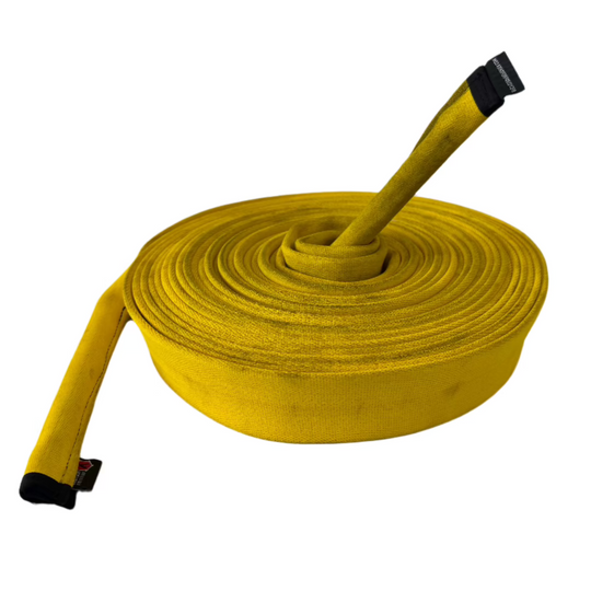 Battle Rope Battalion Blitz 50FT yellow color with white background Recycled Firefighter