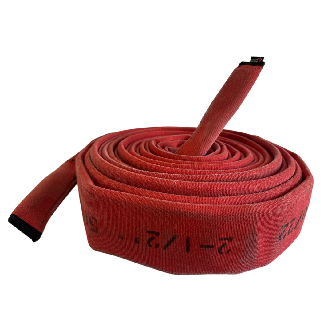 Battle Rope The Chief 50FT red color with white background Recycled Firefighter