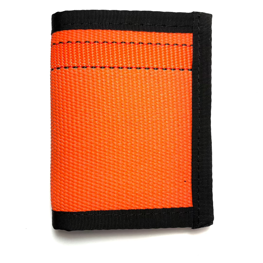 Captain Wallet Orange Hose Recycledfirefighter