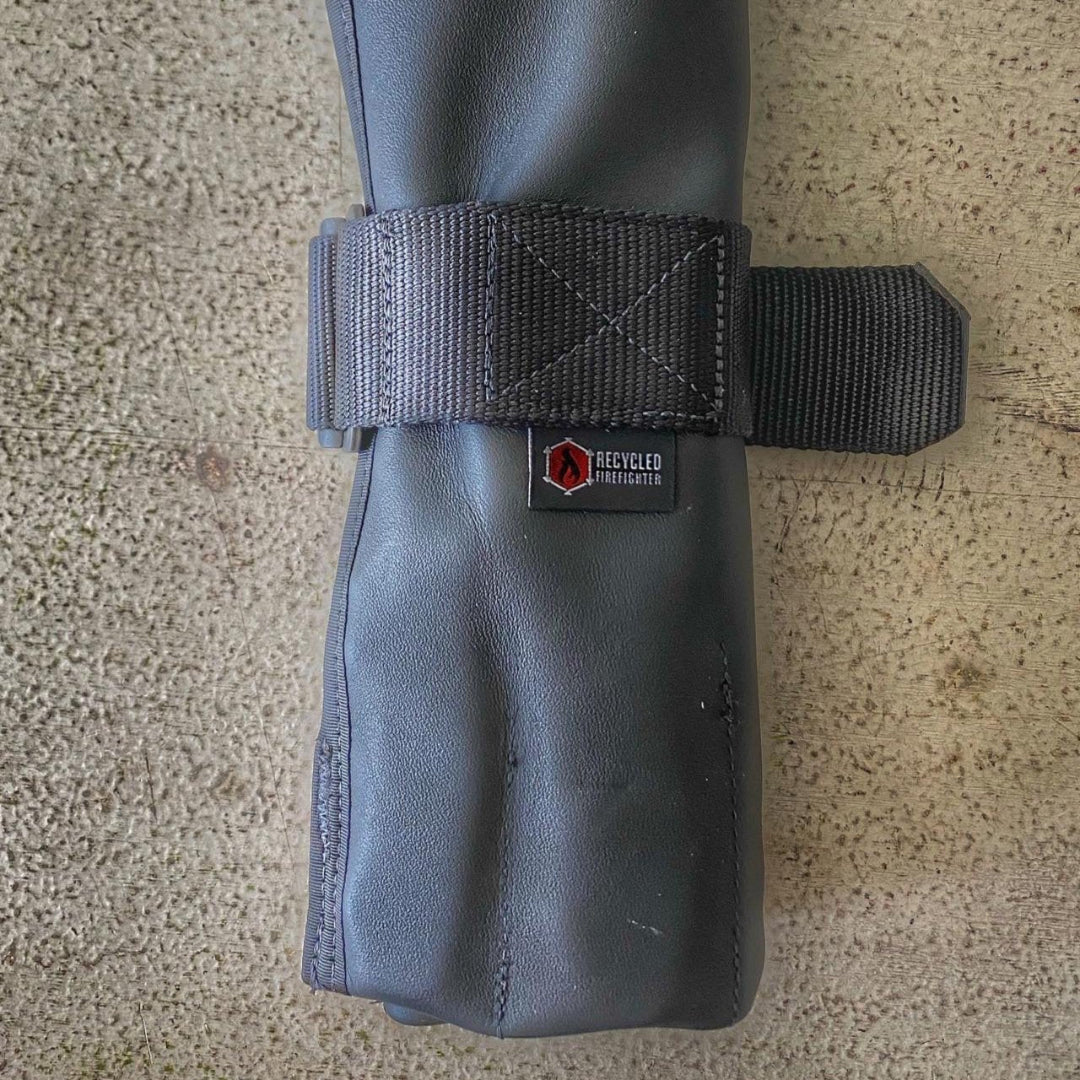 Combat Leather Tool Roll Recycledfirefighter Black Leather