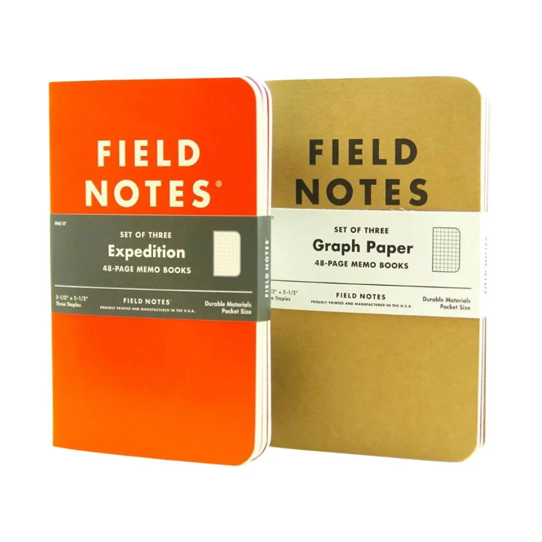 Recycled Firefighter's Field Notes Notebook Graph Paper in Black Ruled Field Notes Single. Built tough for demanding professional and tactical applications.