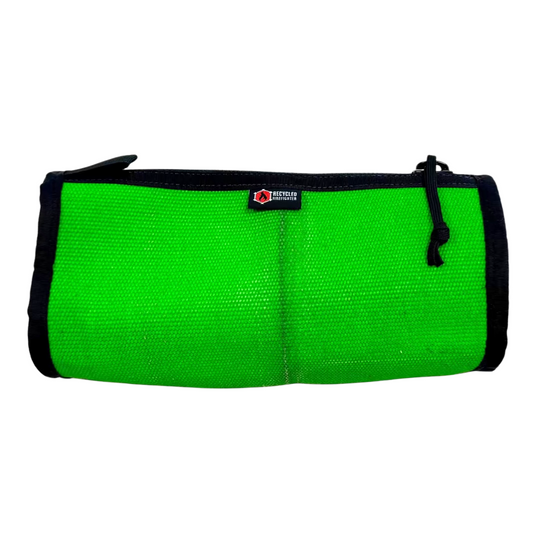 Fire Hose Dopp Kit Recycledfirefighter in Green