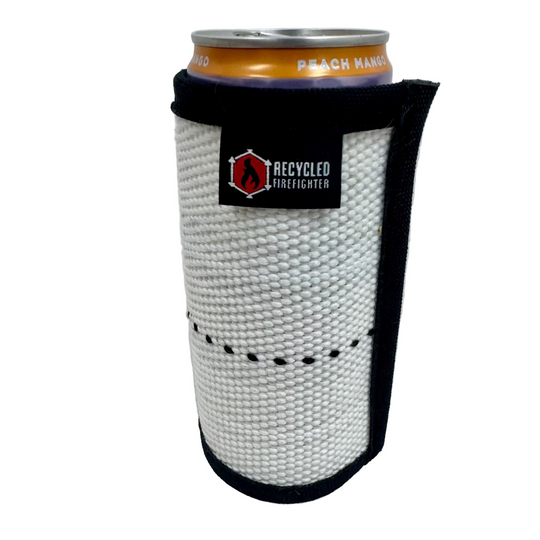 Fire Hose Drink Sleeve Recycledfirefighter White Skinny