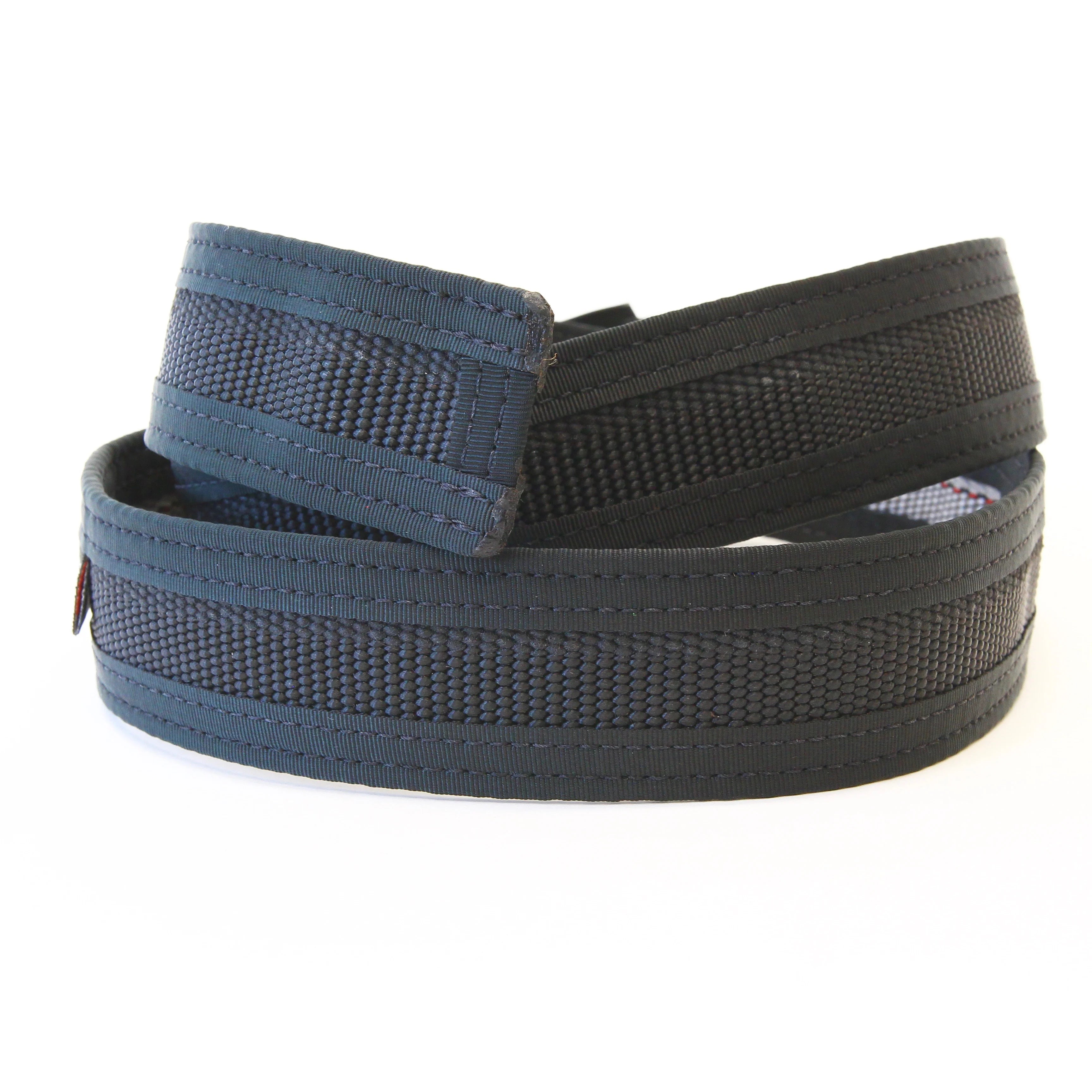 Recycled Firefighter black Fire Hose EDC Belt. Professional-grade tactical construction for daily operations.