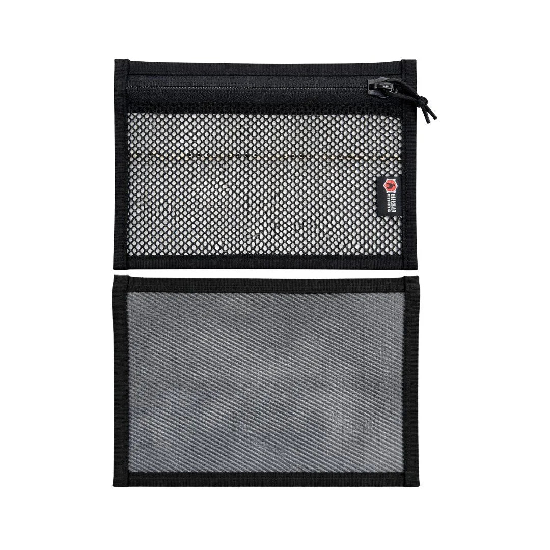 Recycled Firefighter rubber & black Flat EDC Pouch Firehose. Professional-grade tactical construction for daily operations.