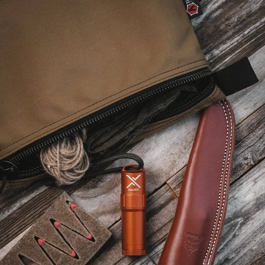 Flat Zippered Gear Pouch - Large - Legacy Edition