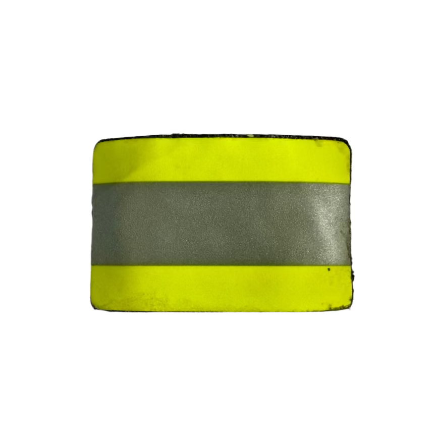 Frontline Reflective Series Patch – Repurposed Firefighter Gear Recycledfirefighter Hi-Viz Volt Yellow