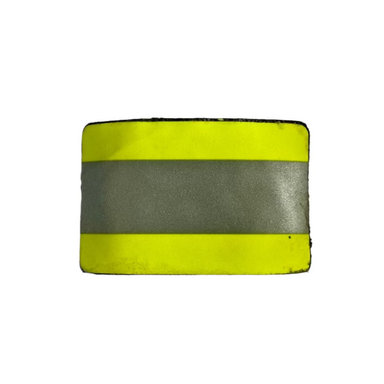 Frontline Reflective Series Patch – Repurposed Firefighter Gear Recycledfirefighter Hi-Viz Volt Yellow