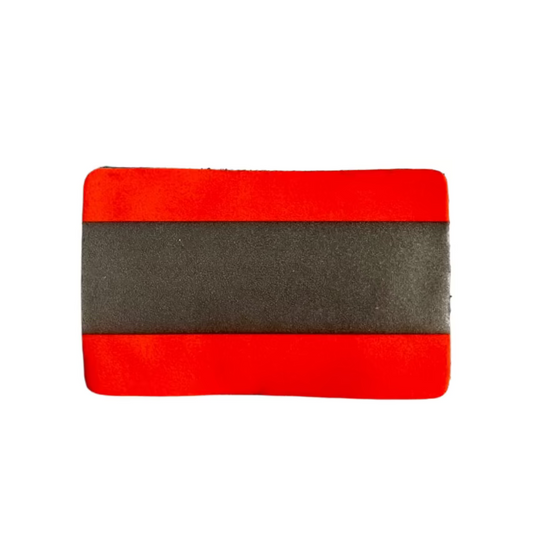 Frontline Reflective Series Patch – Repurposed Firefighter Gear Recycledfirefighter Inferno Orange