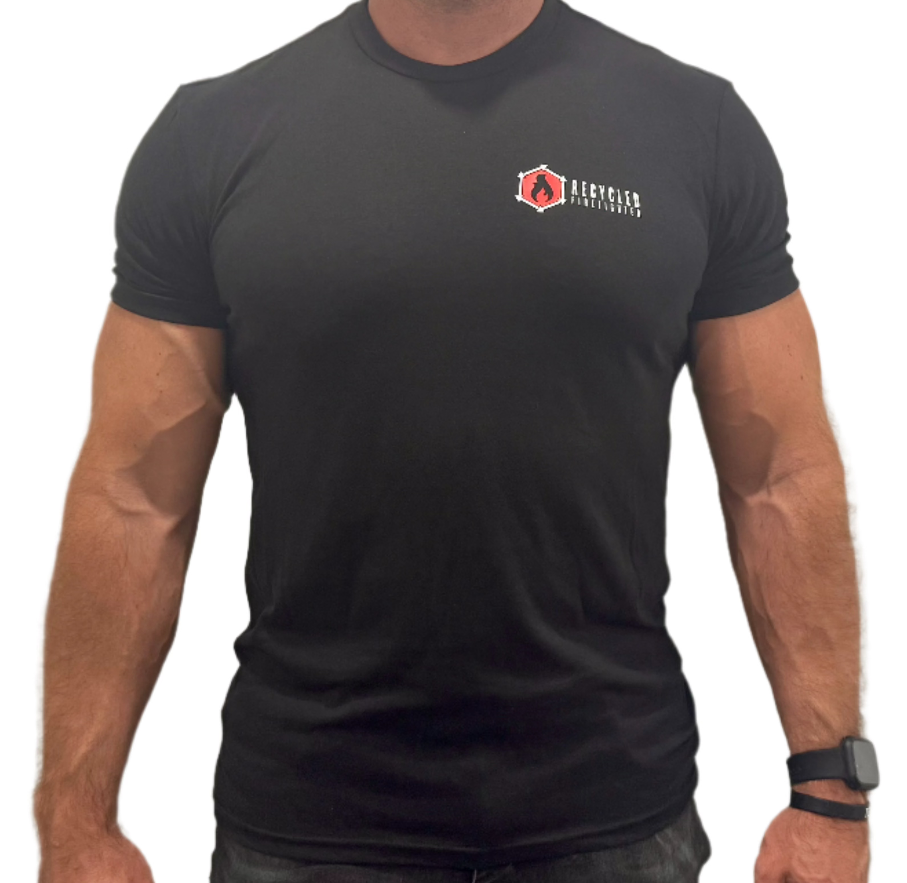 Recycled Firefighter Logo T-shirt