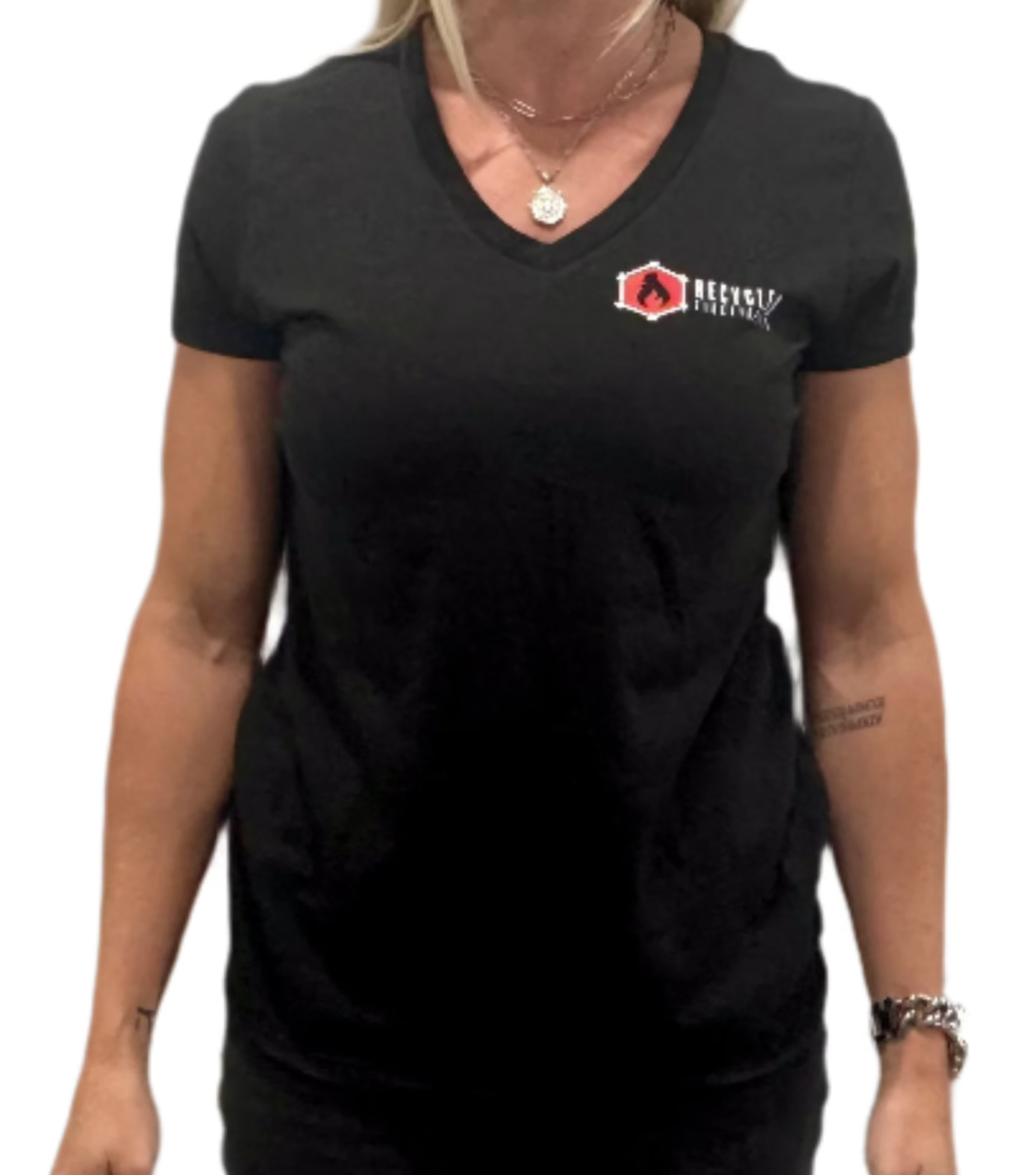 Recycled Firefighter Logo T-shirt