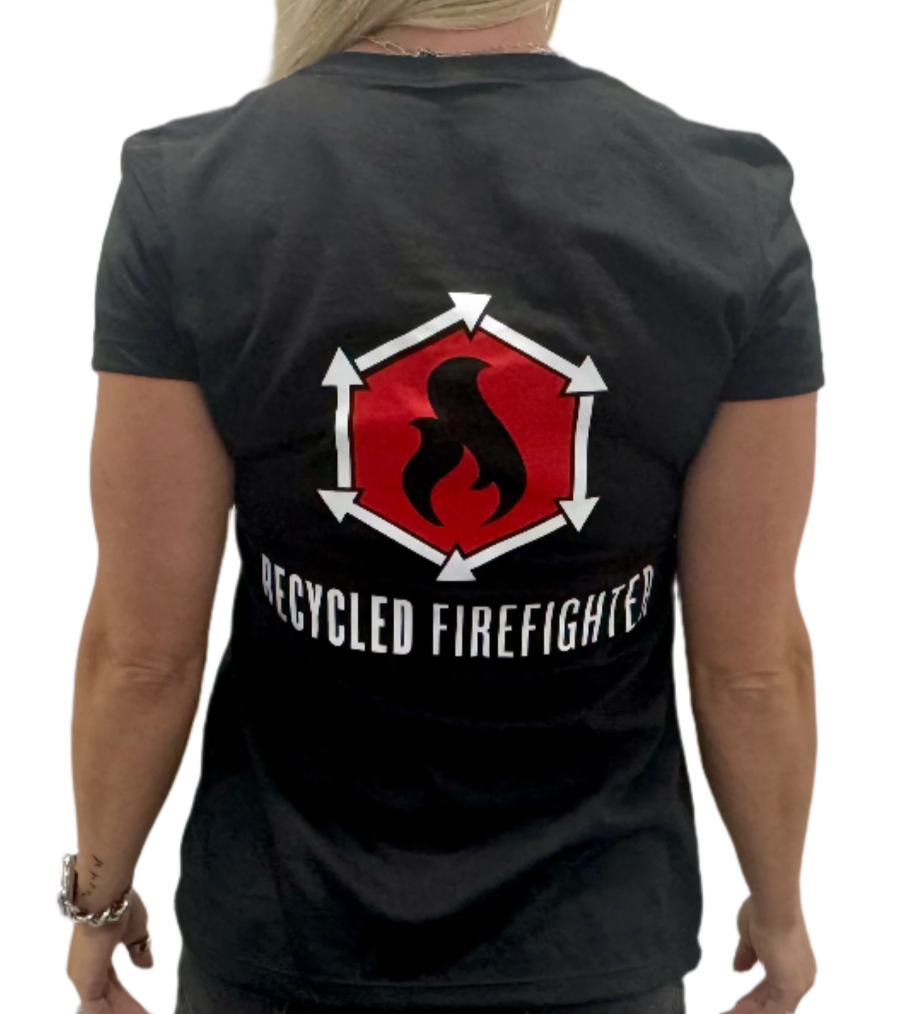 Recycled Firefighter Logo T-shirt
