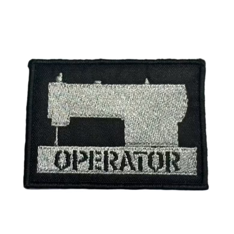 Recycled Firefighter Operator Patch