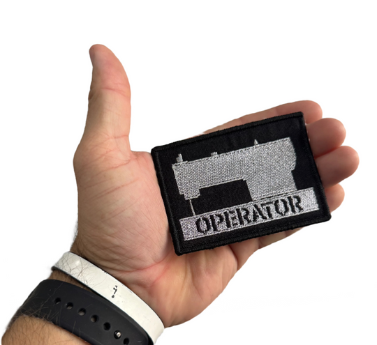 Recycled Firefighter Operator Patch