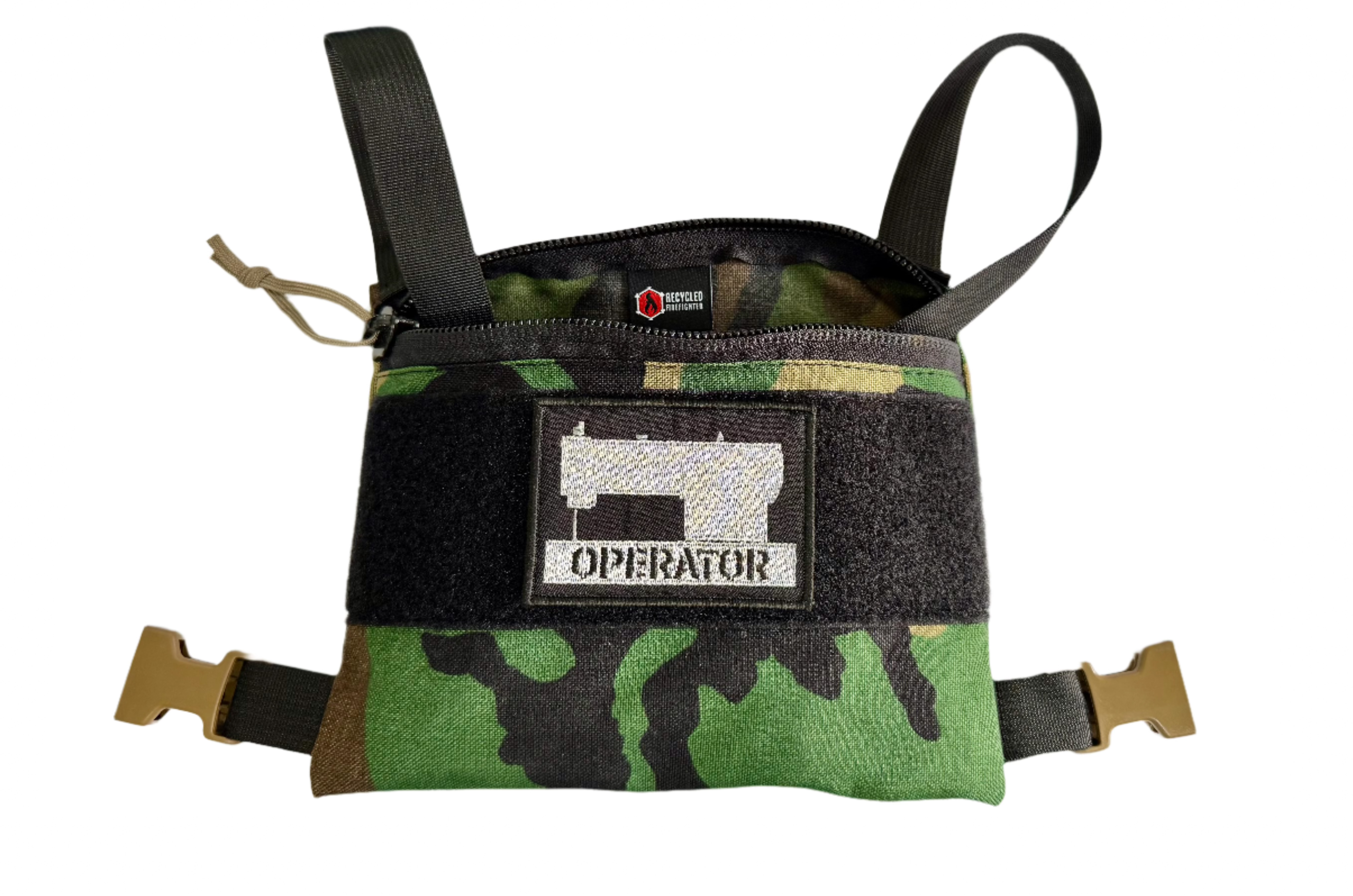 Recycled Firefighter Operator Patch
