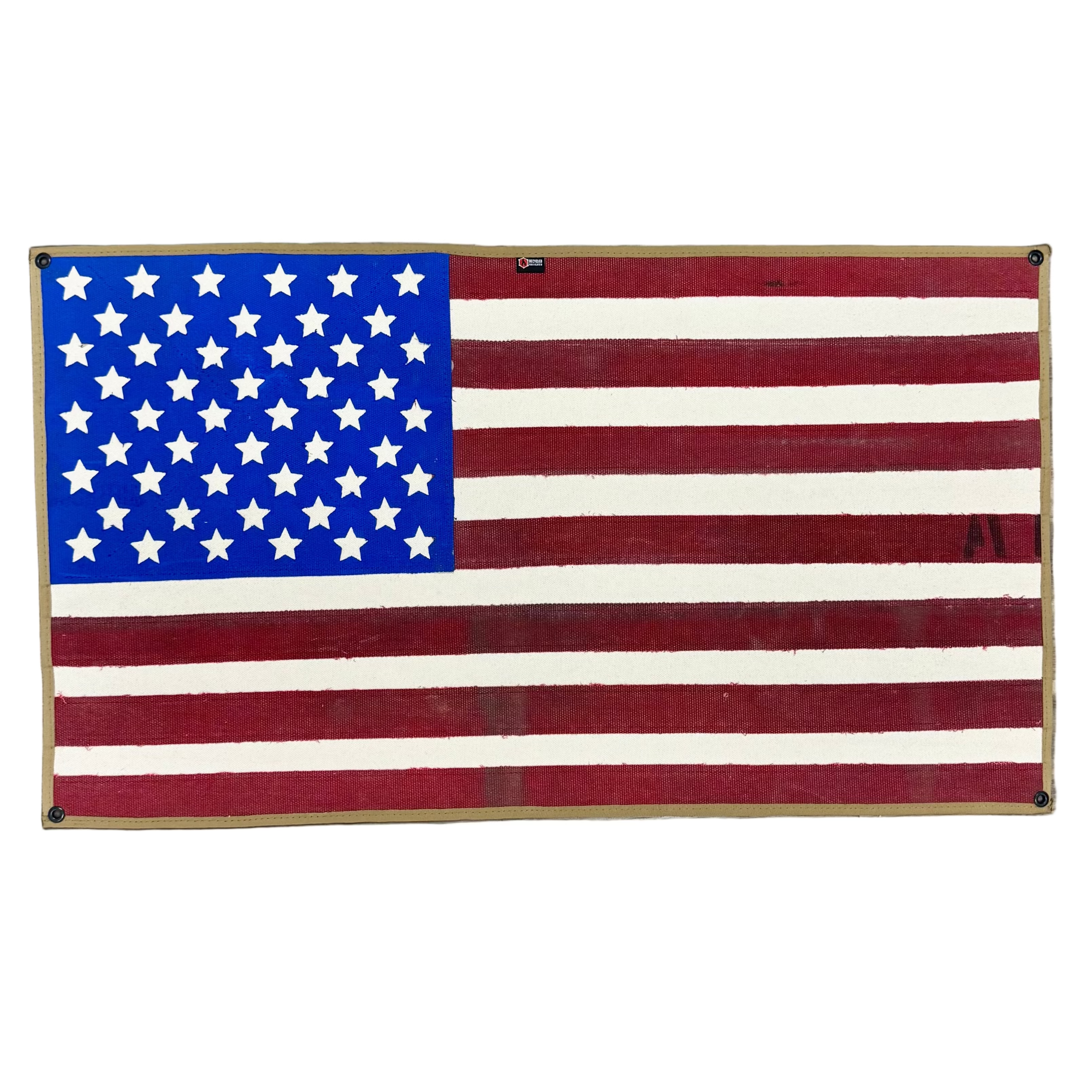 American Flag - Fire Hose - Vintage