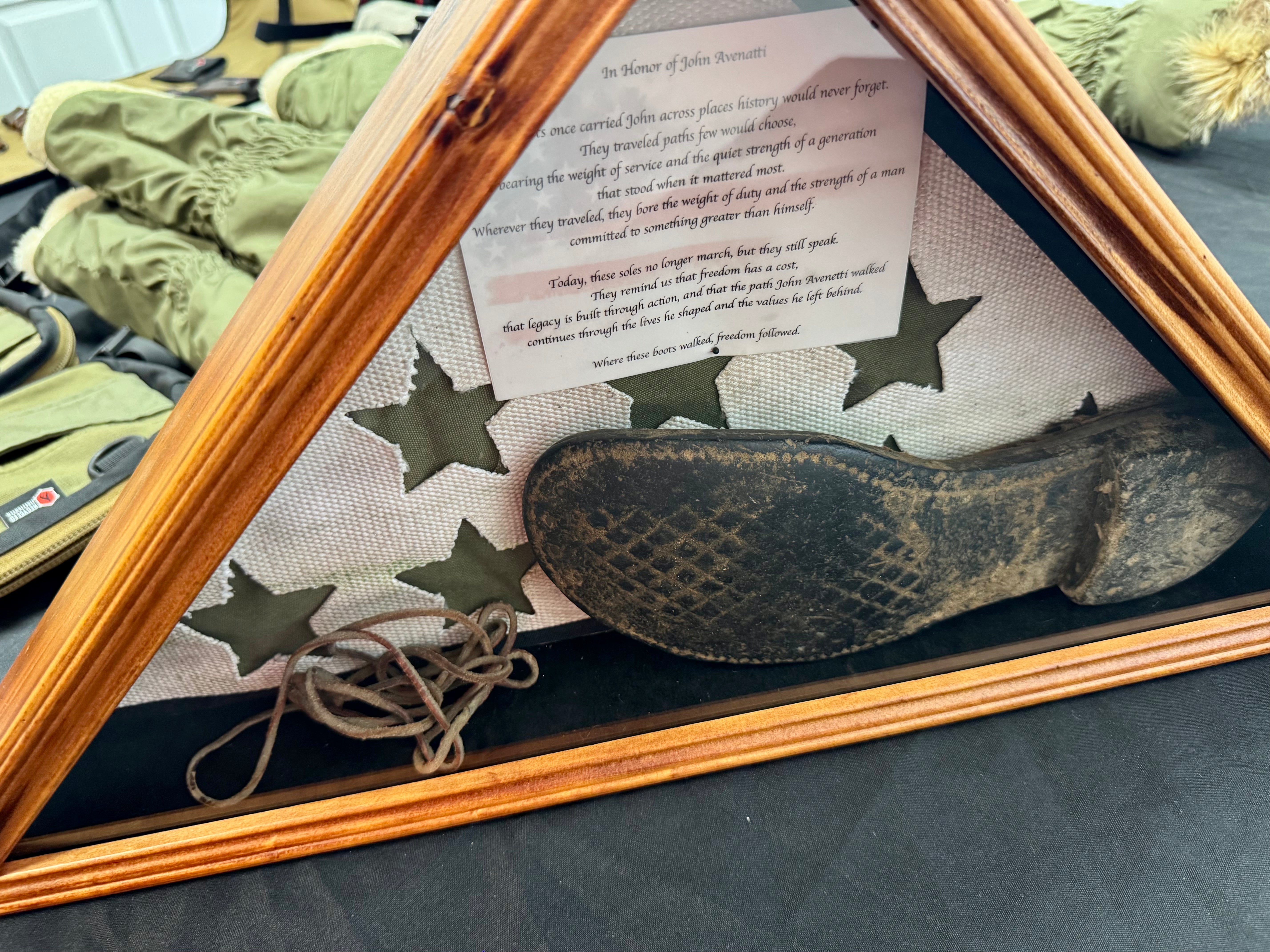 Service Star Triangle Shadow Box – Legacy Edition