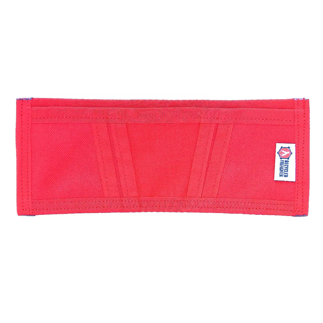 The Lieutenant Wallet Firehose from Recycled Firefighter. Professional-grade quality for everyday tactical use and operations.