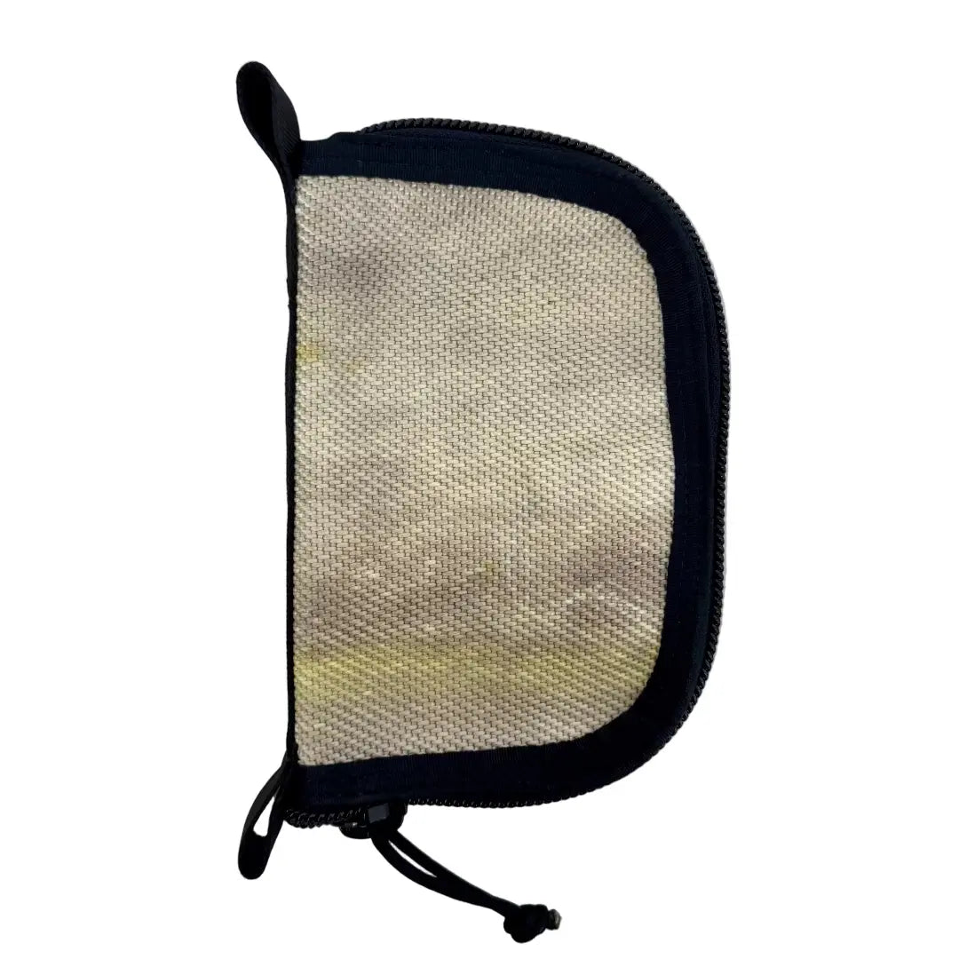 The Major Dopp Bag Small in Calico and Black from Recycled Firefighter. Professional-grade quality for everyday tactical use and operations.