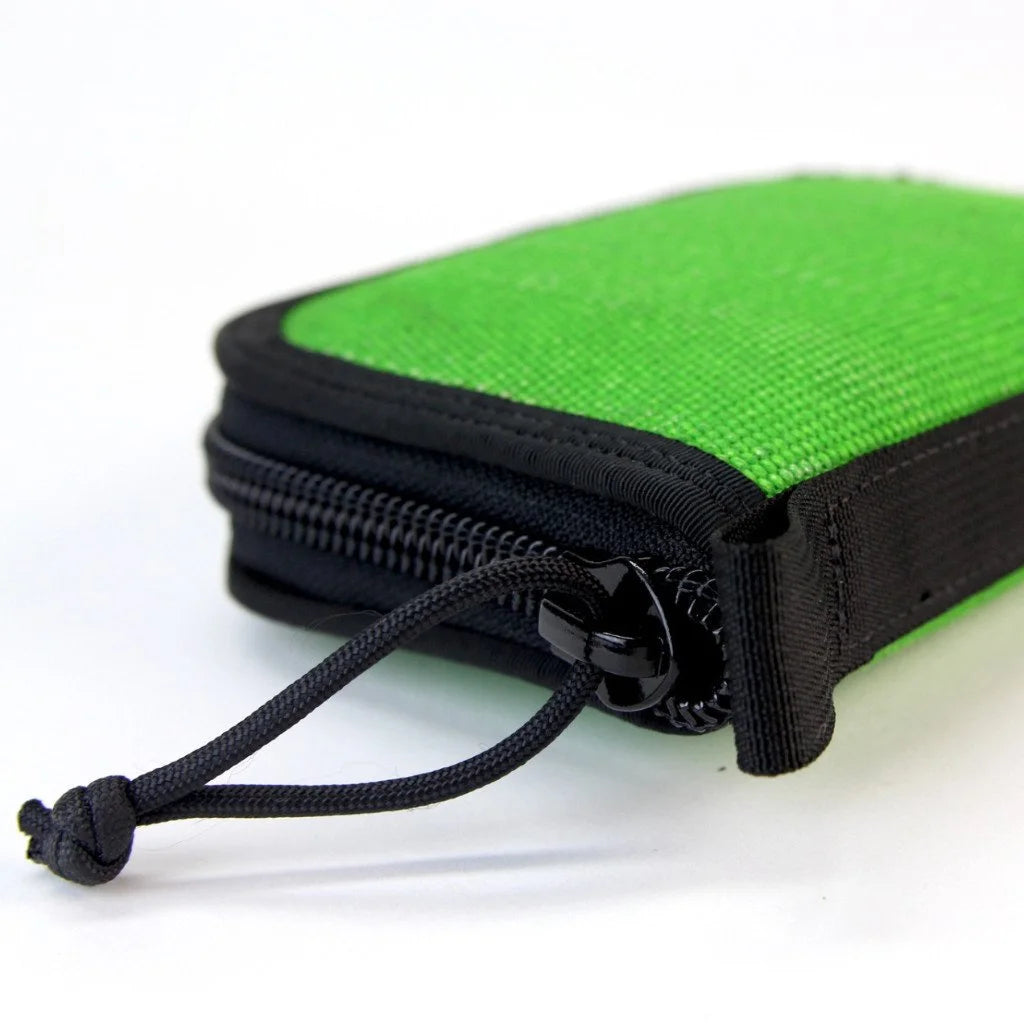 Recycled Firefighter Major Dopp Bag Small featuring Green and Black. Durable construction honors service with professional quality.