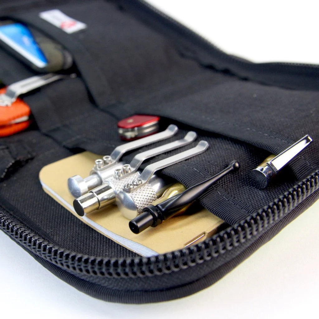 Major Dopp Bag Small from Recycled Firefighter. Tactical quality designed for demanding professionals.