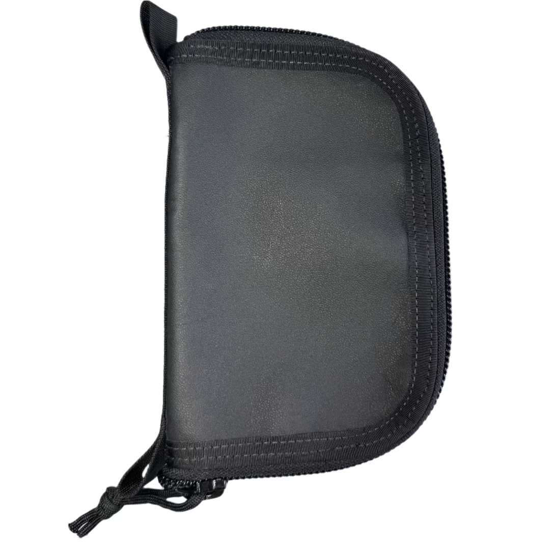 Major Dopp Bag - Small Recycledfirefighter Black Leather Black