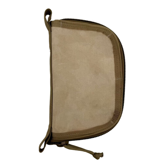 Major Dopp Bag - Small Recycledfirefighter Tan Leather Coyote