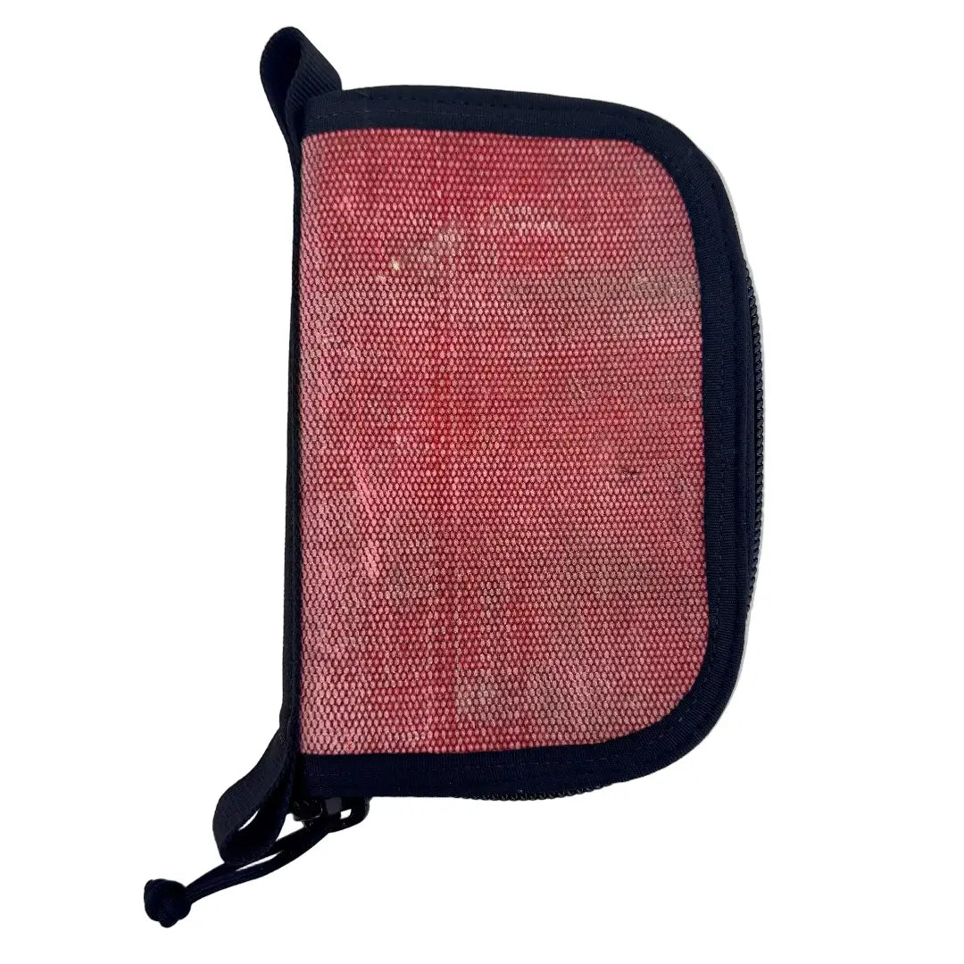 Recycled Firefighter Major Dopp Bag Small in Vintage Red and Black. Professional tactical design built for durability and daily use by first responders.