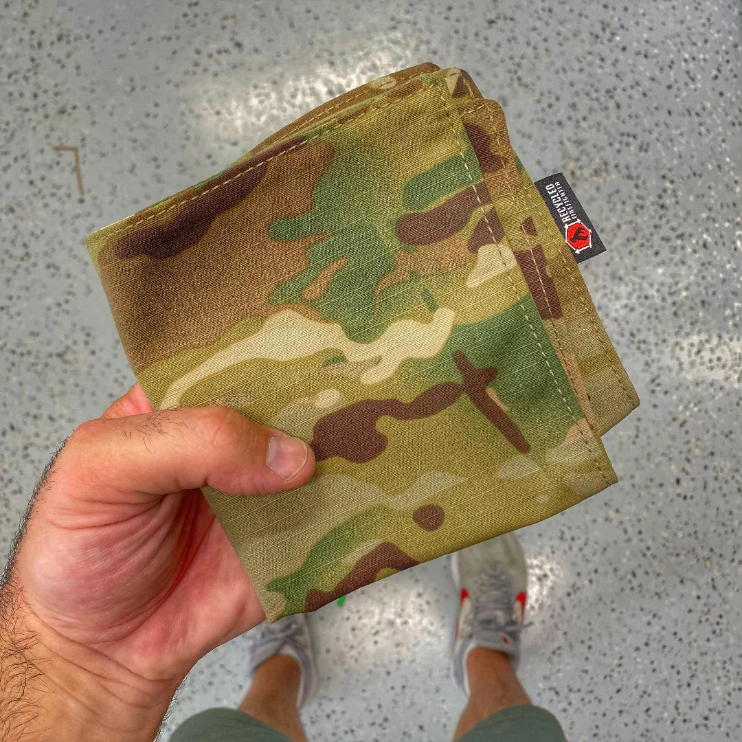 The multicam edition Multicam Hank Limited from Recycled Firefighter. Tactical quality designed for demanding professionals.