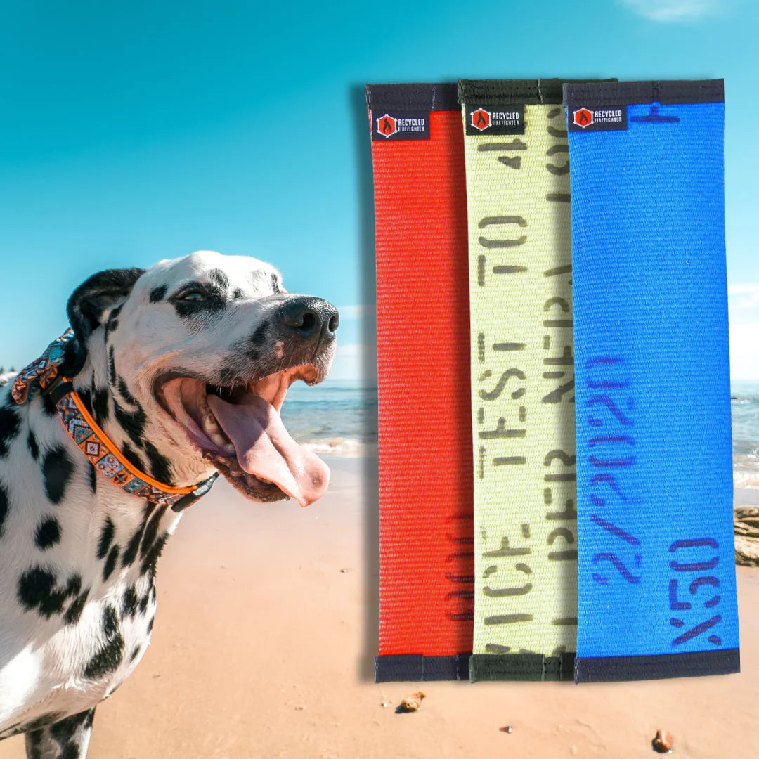 Recycled Fire Hose Dog Fetch Toy Regular by Recycled Firefighter. Reliable tactical gear for professional daily operations.